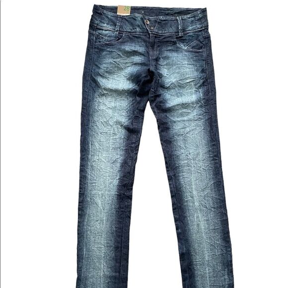 benetton jeans women size 28w Slim 000116 - Picture 1 of 7